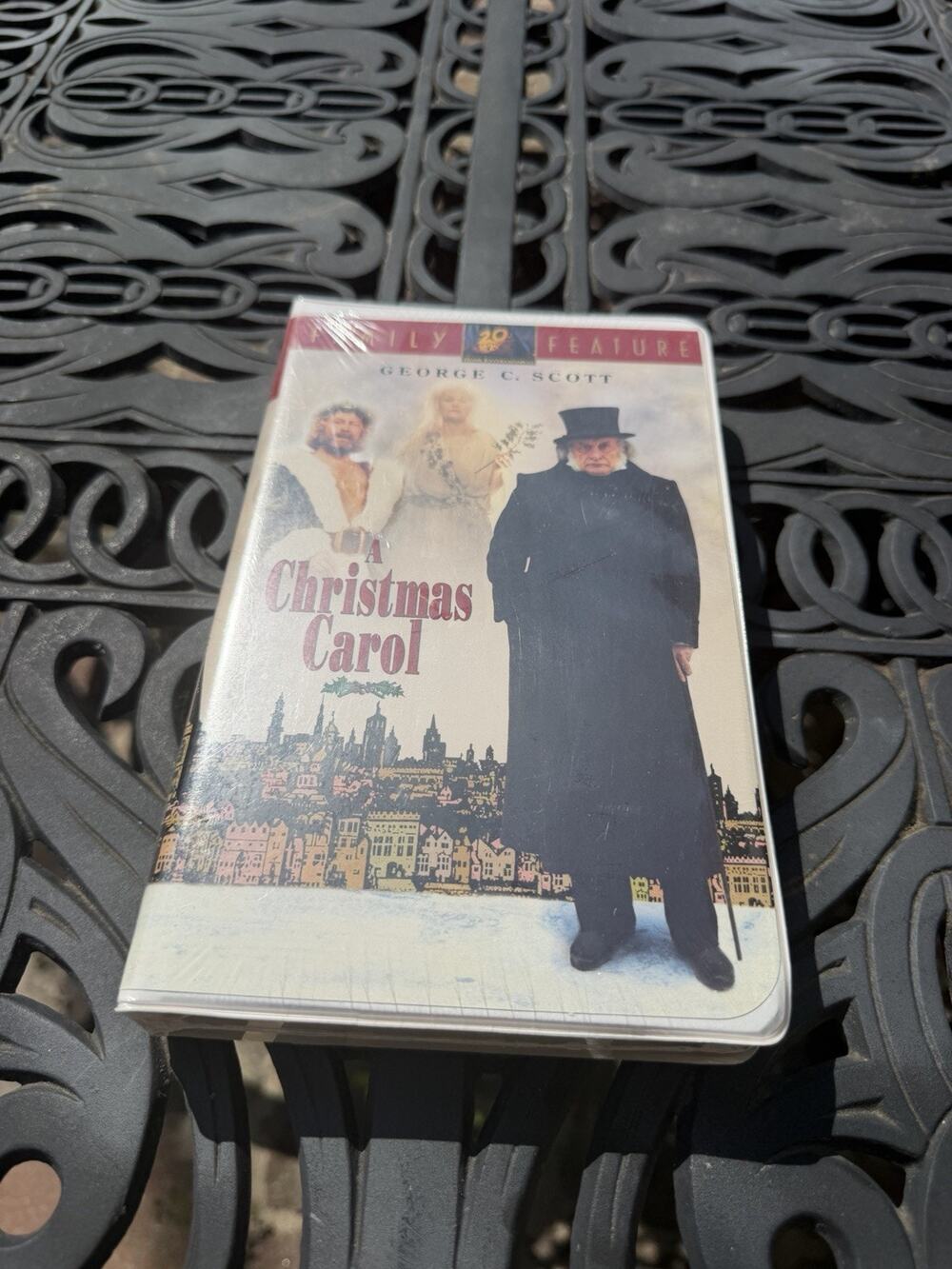 George C. Scott A Christmas Carol VHS Sealed Clamshell